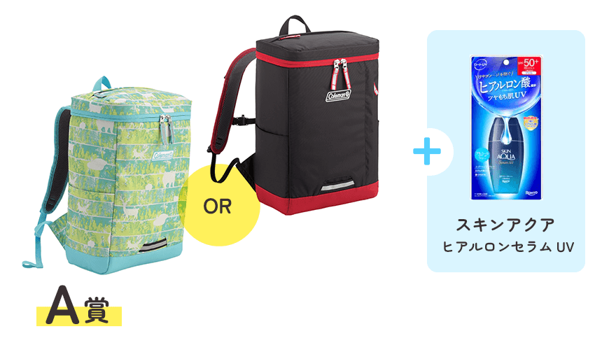 画像　コールマン　ジャックインパック　スキンアクア  ヒアルロンセラムUV