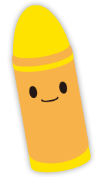 黄クレヨン