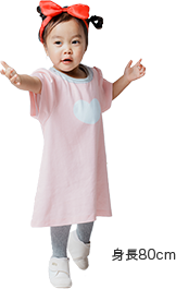 はなちゃん Tシャツワンピース