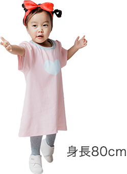 はなちゃん Tシャツワンピース
