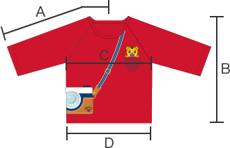 しまじろうと おそろいロングTシャツ